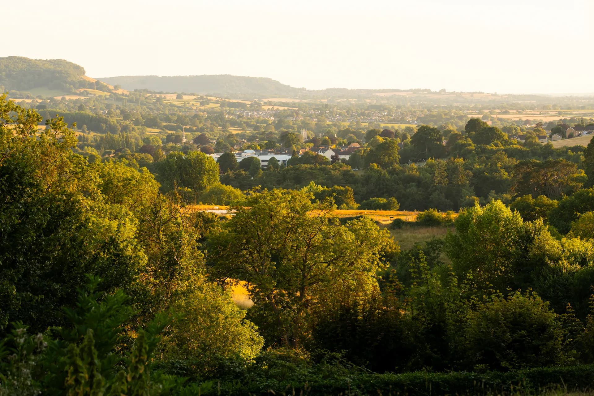 View from Hawkwood across the Stroud valleys. Photo by Karla Gowlett